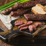 Saucisson sec cacher